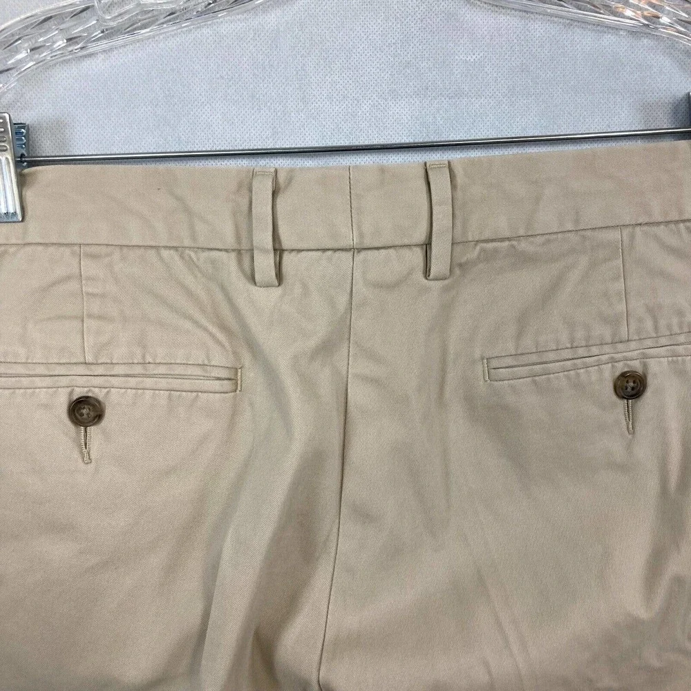 J Crew Pants Mens‎ Sz 32 Beige Cotton Twill Urban Slim Fit Chino Trousers Pants